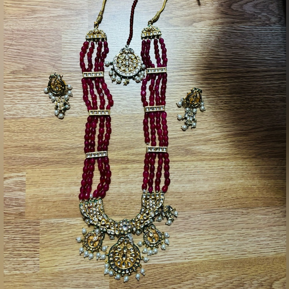 Indian Pakistani Kundan Set